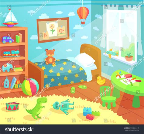 Kids bedroom cartoon : 21 906 images, photos et images vectorielles de ...