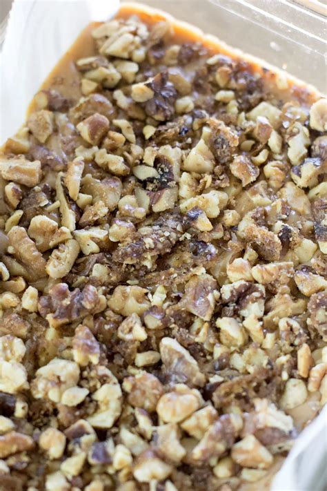 Brown Sugar Fudge Topped with Spiced Walnuts - DIY Candy