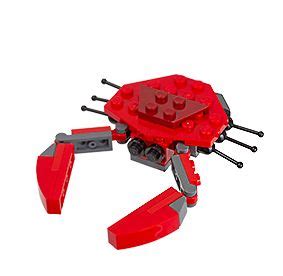 FREE LEGO Crab Mini Model Build at LEGO Stores on 7/2 | Free lego, Lego store, Lego