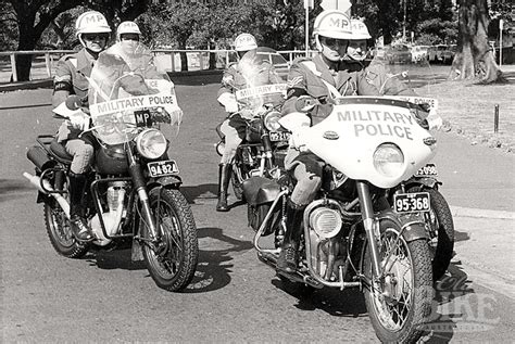 Military Police Motorcycles: On active service - Old Bike Australasia