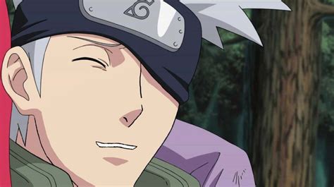 Kakashi Hatake Smiling Without Mask