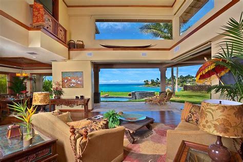 Tropical Living Room - Tropical - Living Room - Hawaii