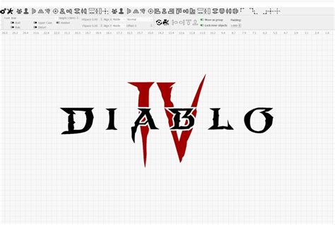 Diablo 4 Logo SVG DXF AI Digital Downlaod - Etsy