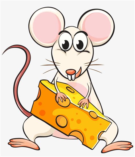 Mouse Cheese Clipart