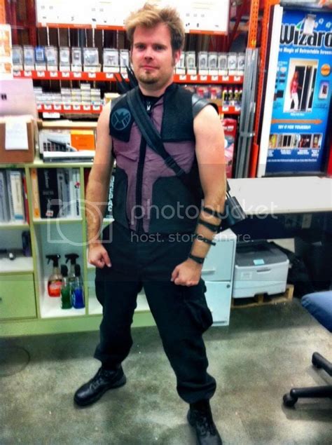 First Costume attempt The Avengers- Hawkeye