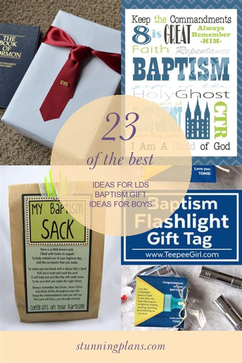 23 Of the Best Ideas for Lds Baptism Gift Ideas for Boys - Home, Family, Style and Art Ideas