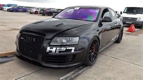 1000HP Audi RS6 Sedan C6 5.0 V10 TFSI BiTurbo HPT - Drag Racing 1/2 ...