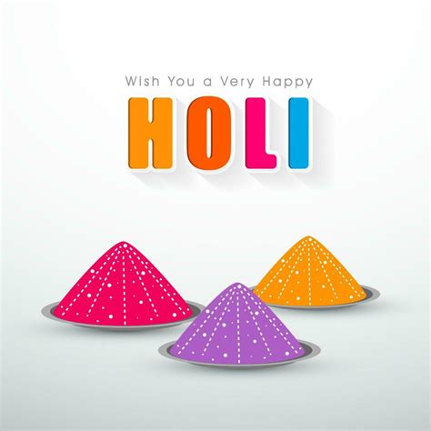 Festival of Colors, Happy Holi Concept. 23683034 Vector Art at Vecteezy