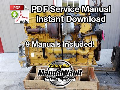 Caterpillar C15 BXS Diesel Engine Service Manual - Caterpillar ManualVault