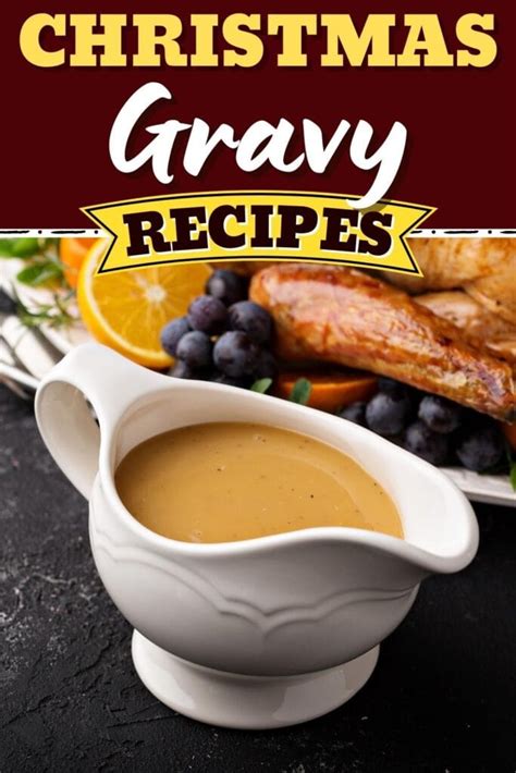 15 Best Christmas Gravy Recipes - Insanely Good