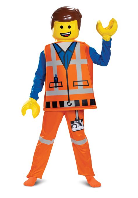 LEGO Movie 2 Boy's Emmet Deluxe Costume