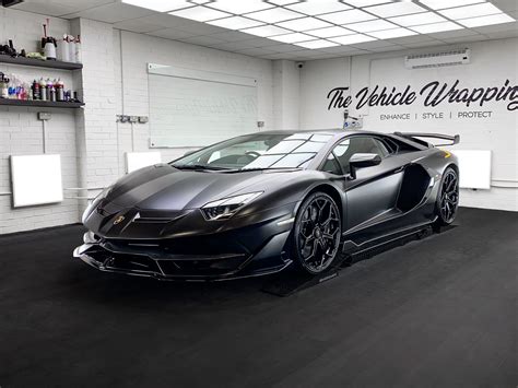 Lamborghini Aventador SVJ - Satin Black - Personal Wrapping Project