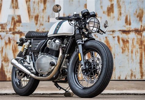 Hell Kustom : Royal Enfield GT650 T100 By K-Speed