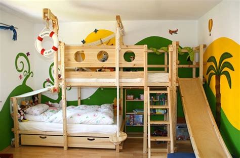 19 Captivating Ideas For Bunk Bed With Slide That Everyone Will Adore