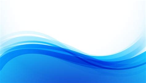 Free Vector | Smooth curve blue wavy background