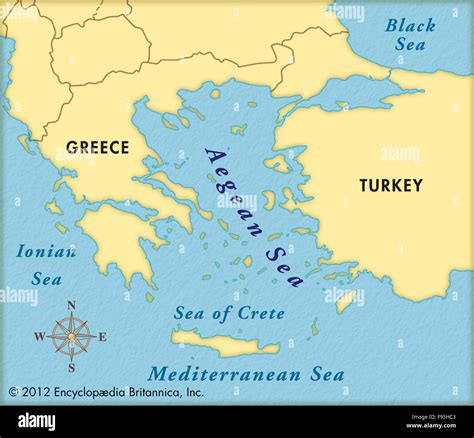 Aegean Sea On World Map - Alexia Lorraine