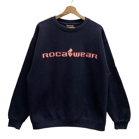 PICK Vintage Roca Wear Clothing Hiphop Streetwear Sweatshirt Roca Wear ...