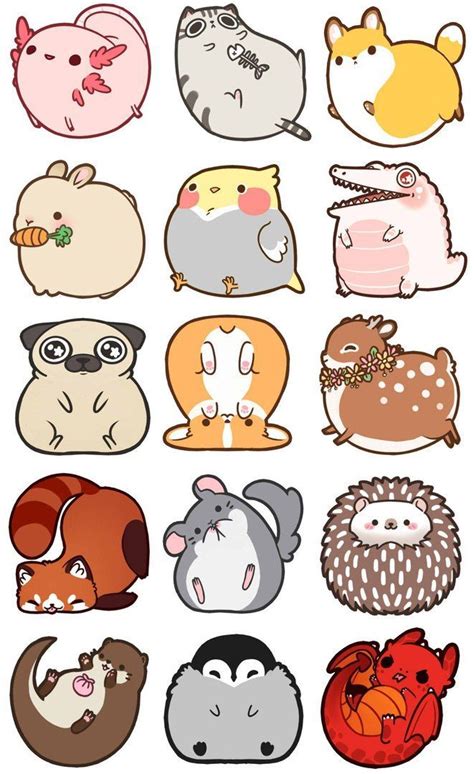 Диалоги | Cute kawaii drawings, Cute animal drawings kawaii, Cute drawings