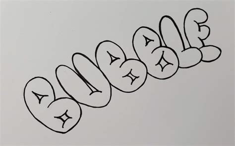 How To Draw Cool Bubble Letters / How To Draw Graffiti Bubble Letters Step By Step 2020 Graffiti ...