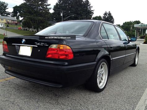 1999 Bmw 740il Black On Black