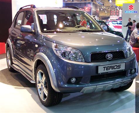 Daihatsu Terios technical specifications and fuel economy