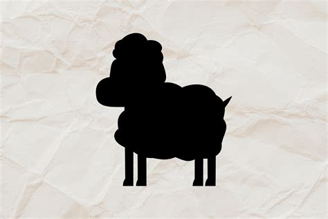 Sheep Silhouette Clipart Sublimation SVG Graphic by AWRSMdesign ...