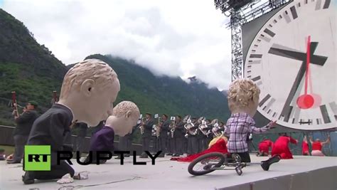 The Open Scroll Blog: Gotthard Base Tunnel Opening Ceremony June 1, 2016 - Pagan Ritual