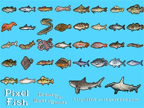 Pixel Fish : PixelArt