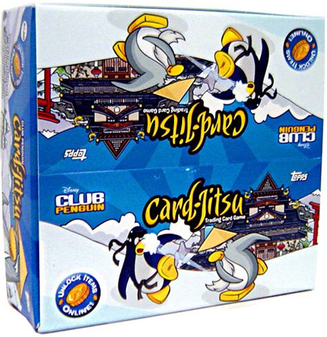 Club Penguin Card-Jitsu Trading Card Game Series 2 Booster Box 24 Packs Topps - ToyWiz