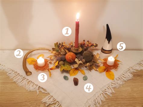 Flying the Hedge: Mabon Altar 2020