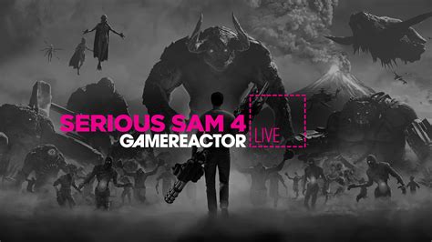 We're playing Serious Sam 4 on today's GR Live