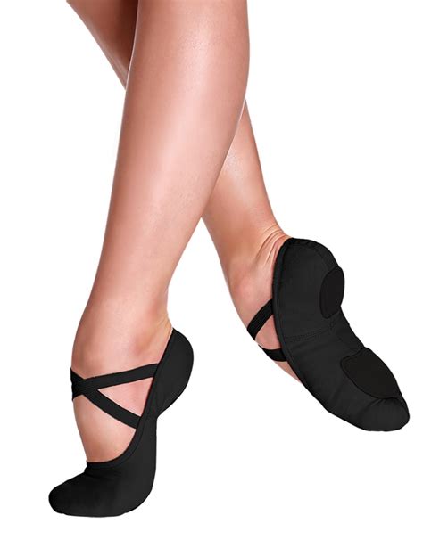 So Danca Black Adult Canvas Ballet Shoe - Dance Tampa