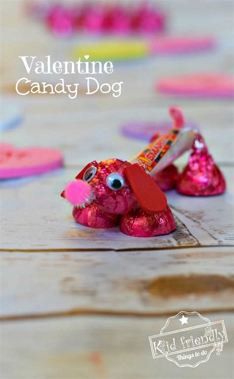 Make A Valentine's Candy Dog for a Fun Kid's Craft and Treat