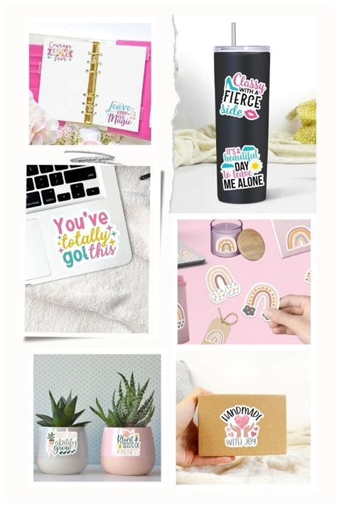 29 Cricut Sticker Ideas That Are Insanely Cute