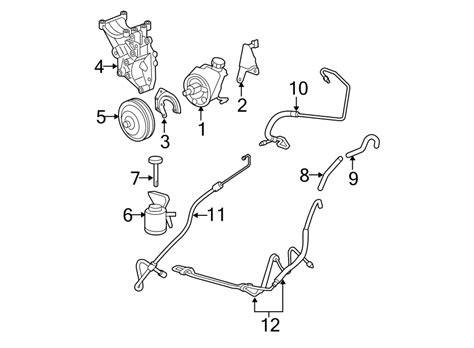 Chevrolet Express 3500 Power steering cooler tube. Power steering - 22950446 | GM Parts ...