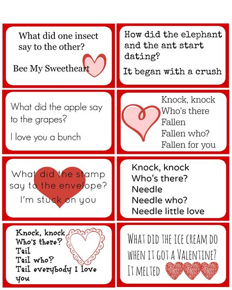 Printable Jokes Funny Valentines Cards - Printable Word Searches