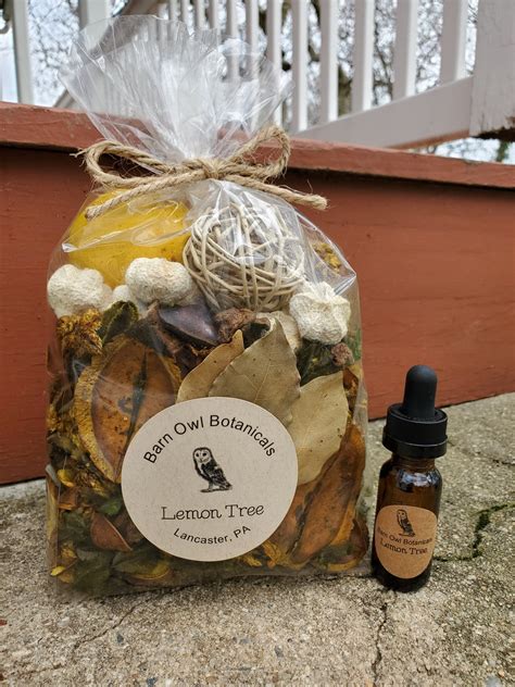 Lemon Tree Potpourri - Barn Owl Botanicals