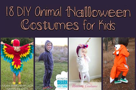 18 DIY Animal Halloween Costumes for Kids | Holiday Smart