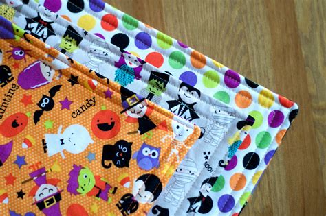 Reversible Halloween Placemats