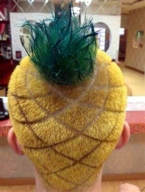 Pineapple Haircuts Are A Thing | Foodiggity