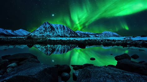 Northern Lights Aurora Borealis 4K HD Nature Wallpapers | HD Wallpapers ...