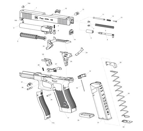 Glock 19 Gen 4 Parts Diagram | Reviewmotors.co