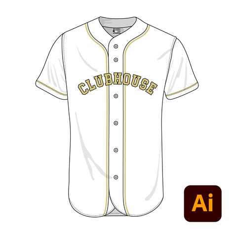 Baseball Jersey Template