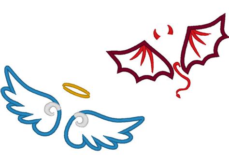 Angel Devil Symbol - ClipArt Best