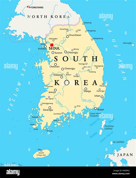 Seoul Korea On Map