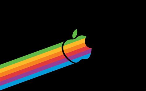 Apple Logo Rainbow Wallpapers - Wallpaper Cave