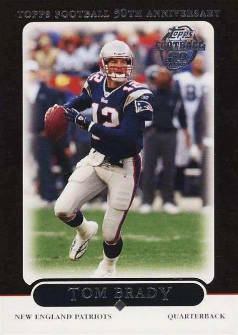 2005 Topps Tom Brady #10 Football - VCP Price Guide