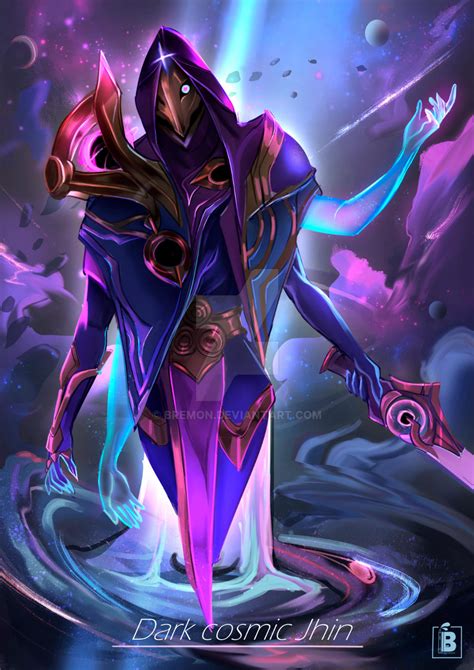 Dark Cosmic Jhin fan art by Bremon on DeviantArt | Diseño de personajes, Dibujos, Personajes de ...