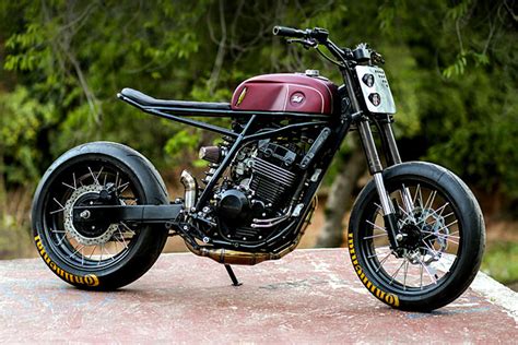 SNAKES AND LATTICE. The ‘Cobra’ Honda XR250 from Argentina’s Lucky Customs - Pipeburn