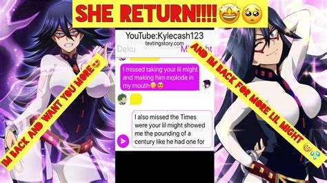 Midnight texts Deku🤩: SHE’S RETURN🤩😍 - YouTube